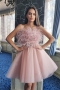 Рокля с пера Baby Blue Fabulous 012877 6