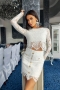 Дантелен сет White Lace Set 1