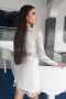 Дантелен сет White Lace Set 2